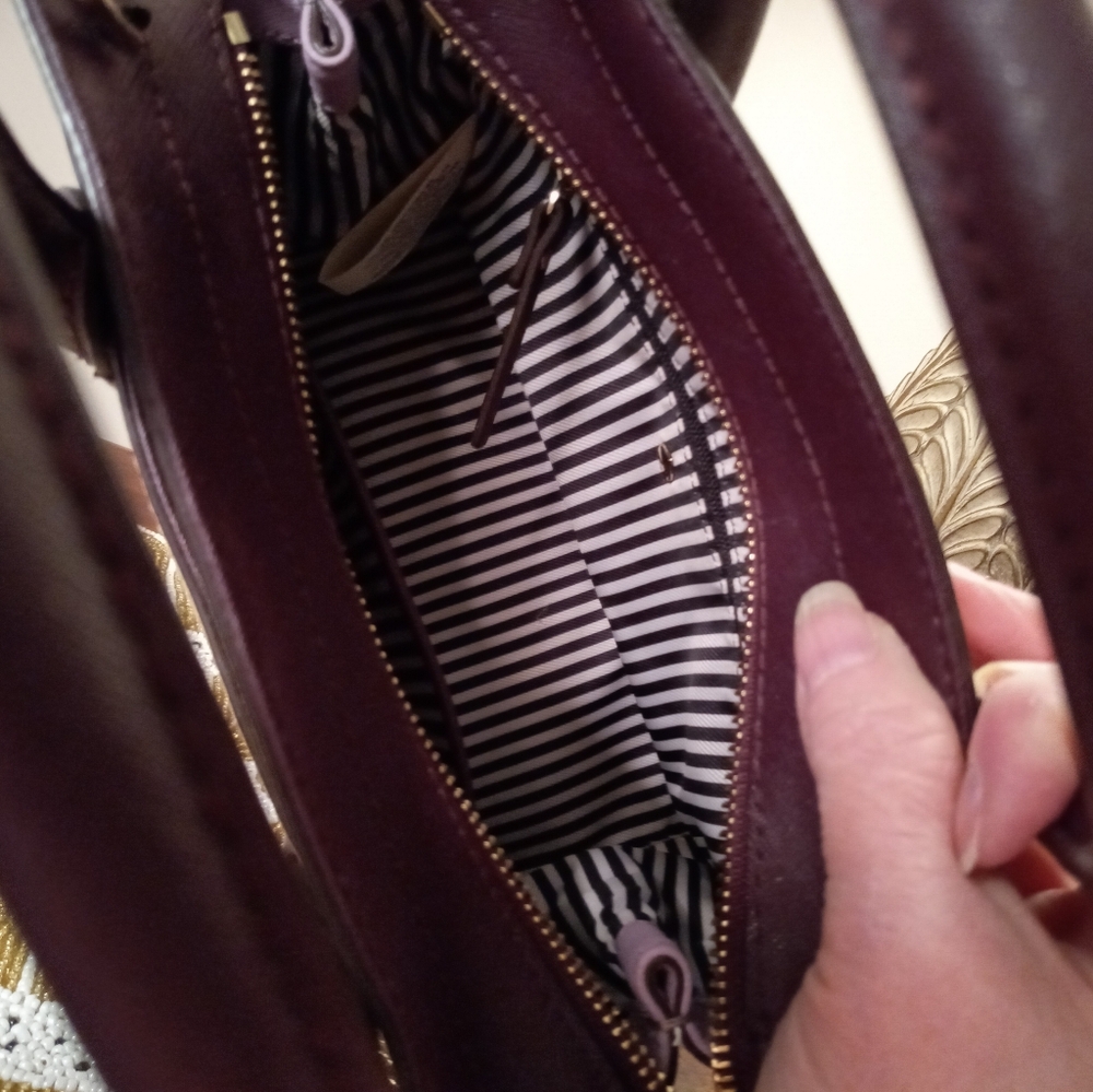 Kate Spade Cameron Street Mini Candace Satchel, RARE Mahogany Colorblock - Picture 7 of 10